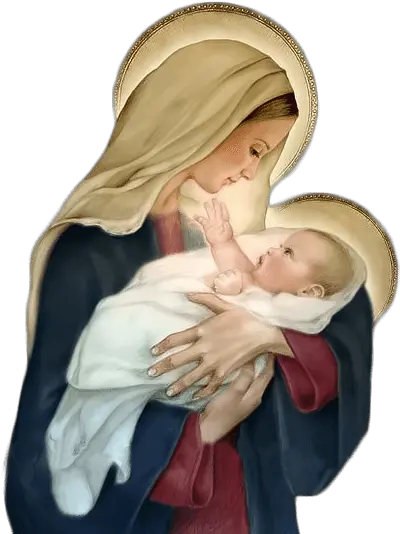 St Mary Baby Transparent Png Stickpng Mother Mary And Baby Jesus Png Baby Transparent Background png