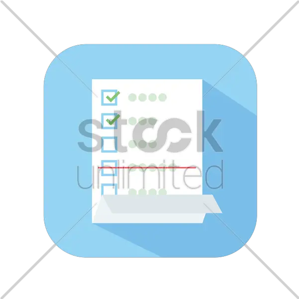 Icon Of A Checklist Vector Image Graphic Design Full Vertical Png Graphic Design Icon Vector