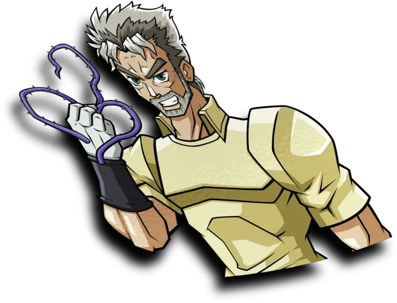 Old Joseph Joestar Half Peeker Sticker Cartoon Png Joseph Joestar Png