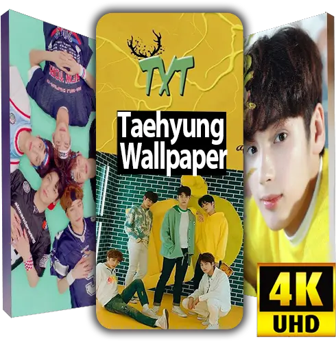 Super Txt Wallpaper Kpop Premium Hd U2013 Apps Forros Para Celular De Txt Png Kim Taehyung Icon