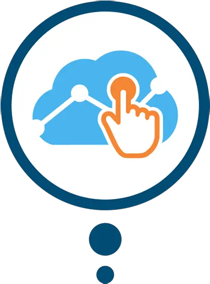 One Click Access To Key Cloud Performance Metrics On A Circle Png Cloud Platform Icon Png