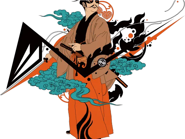 Samurai Art Japanese Old Japanese Samurai Character Png Samurai Png