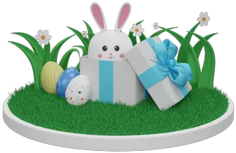 Easter Bunny Icon Download In Colored Outline Style Grassland Png Easter Buddy Icon