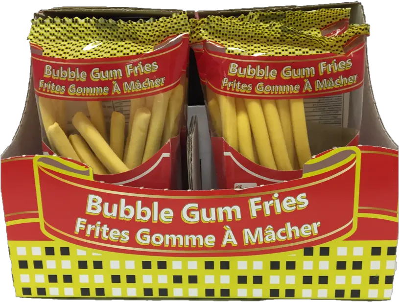 French Fries Bubble Gum Exclusivebrands Fast Food Png Bubble Gum Png