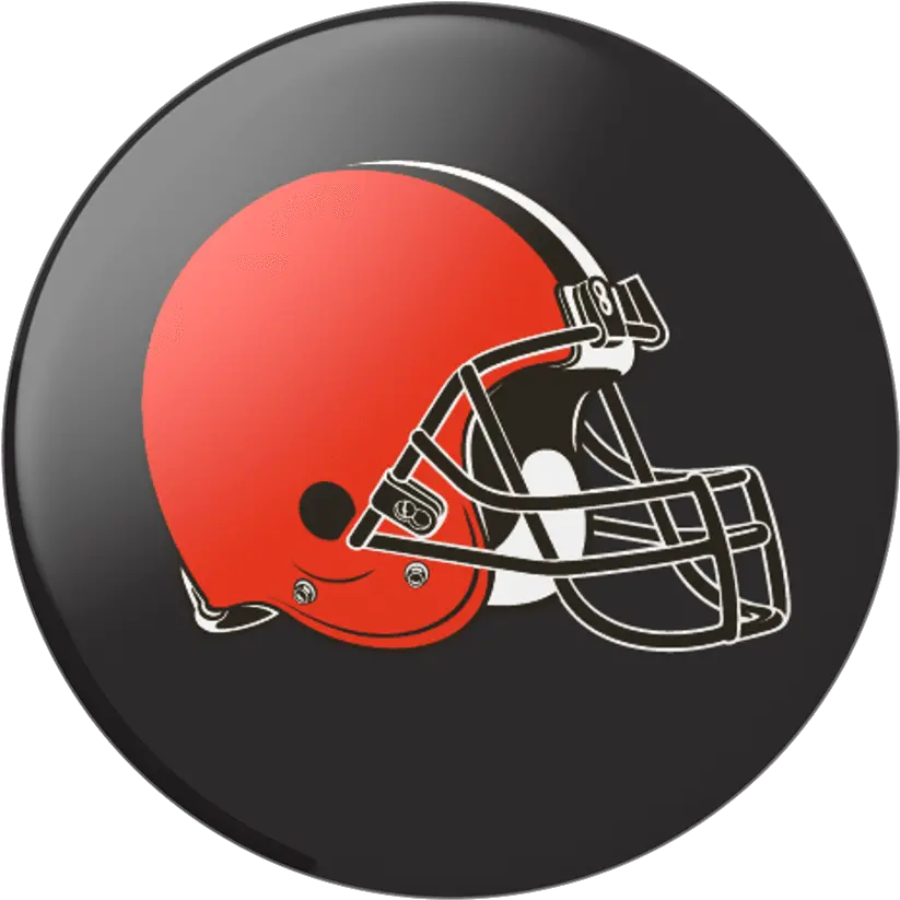 Cleveland Browns Helmet Black And White Browns Cleveland Png Cleveland Browns Logo Png