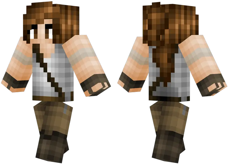 Lara Croft Minecraft Skins Minecraft Lumberjack Skin Png Lara Croft Transparent