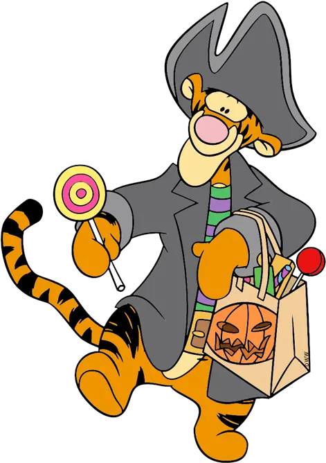 Halloween Clip Art Tigger Halloween Clipart Transparent Disney Characters Halloween Clipart Png Halloween Clipart Png