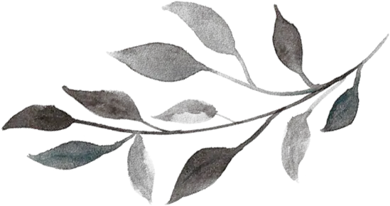 Watercolor Branch Png Picture Black And White Leaf Png Watercolor Leaves Png