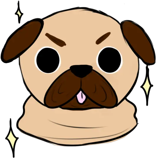 Pug Love Pugs Dogs Pug Clipart Full Size Png Discord Puppy Emotes Transparent Pug Transparent Background