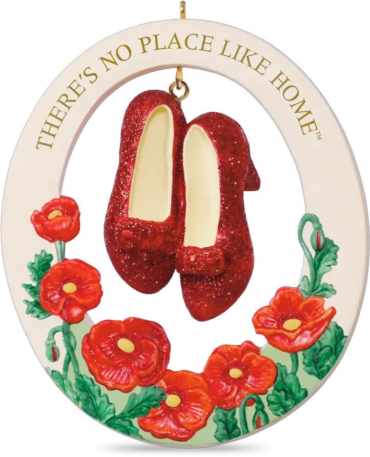 Hallmark Warner Bros Wizard Of Oz Ruby Slippers Ornament Png Ruby Slippers Png