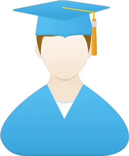 Graduate Male Icon Flatastic 7 Iconset Custom Design Png Image