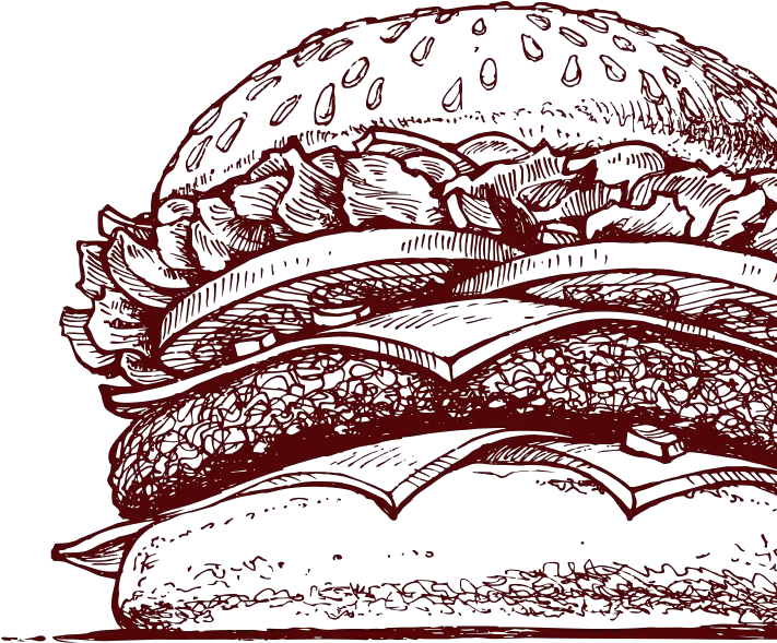 Hamburger Hamburger Png Sombra Skull Png