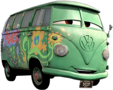 Disney Car Transparent Background Fillmore Cars Png Disney Cars Png