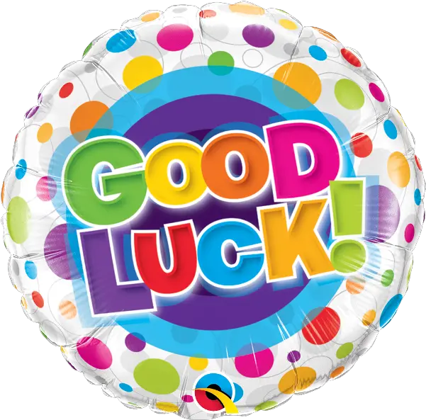 36387 Good Luck Colorful Dots Good Luck Png Good Luck Png