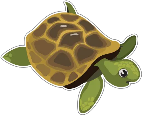 Sea Turtle Clipart Vinyl Green Sea Turtle Png Turtle Clipart Png