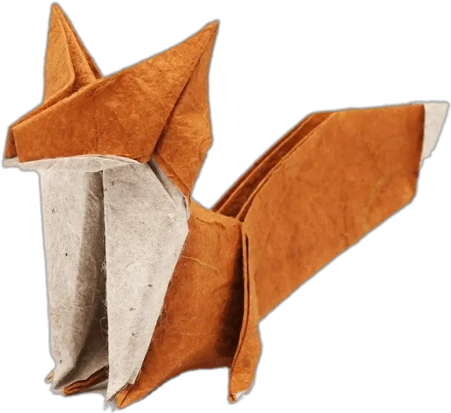 Origami Fox Transparent Png Stickpng Fox Origami Fox Transparent Background