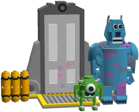 Lego Ideas Monsteru0027s Inc Mike And Sulley Toy Png Mike Wazowski Png