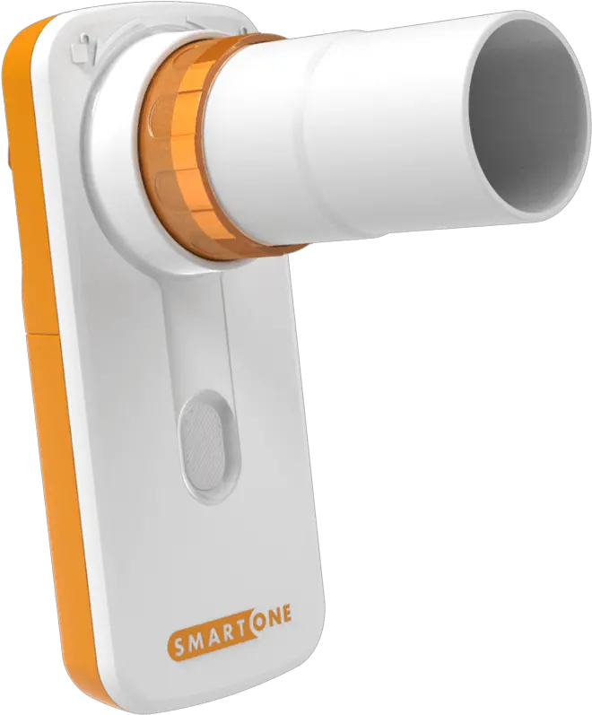 Smart One Oxi App Based Personal Spirometer For Pef And Fev1 Png Tablet Icon That Looks Like A Camera Lens