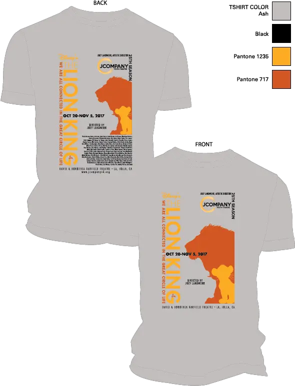 Disneyu0027s The Lion King Jr T Shirt U2013 Coleman Graphic Designs Punxsutawney Phil Png Lion King Logo