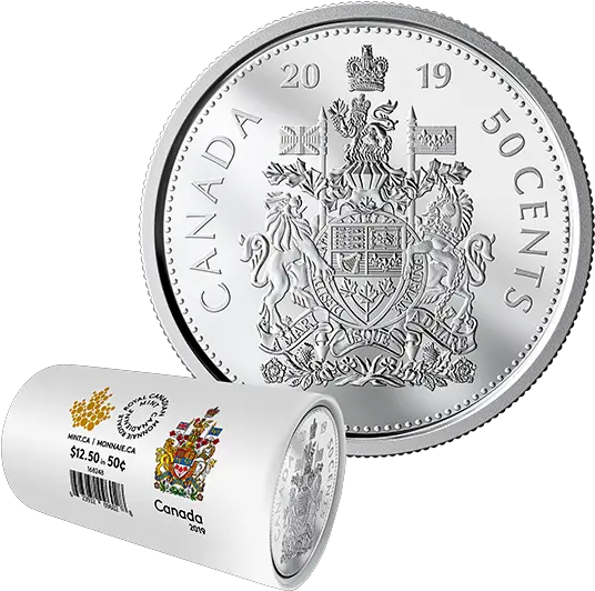 50 Canada 50 Cent 2019 Png Money Roll Png