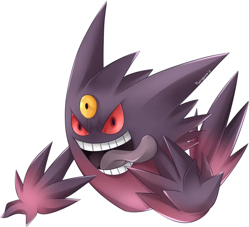 Pokemon Gengar Iphone 7 Case Pokemon Mega Gengar Png Gengar Png