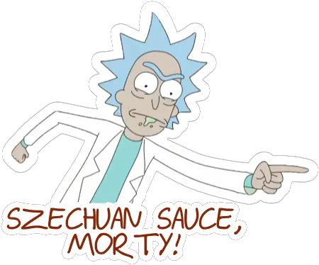 Download Transparent Sticker Rick And Cartoon Png Rick And Morty Transparent