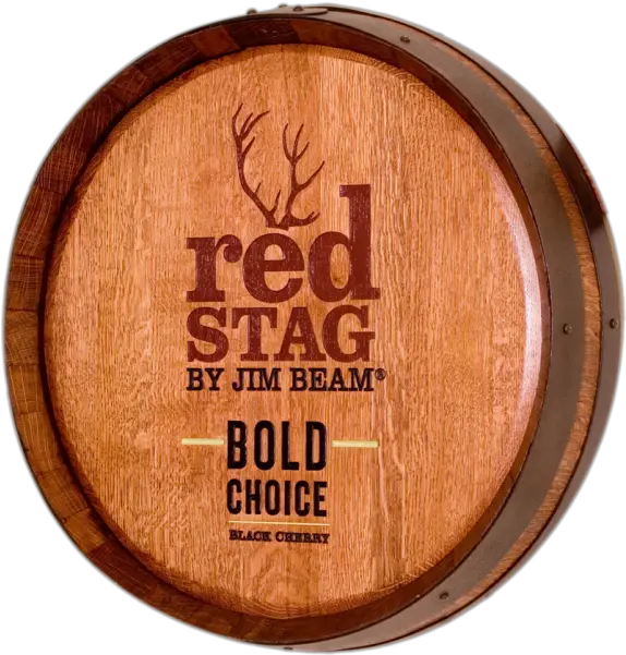 Custom Whisky And Liquor Barrel Carving Gallery Jim Beam Red Stag Png Jim Beam Logo