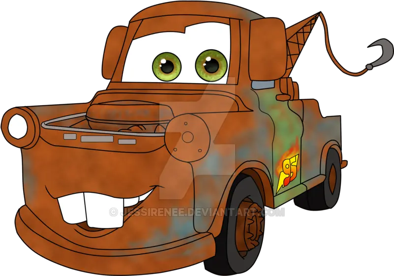 Tow Mater Png Cars Rayo Mcqueen Dibujo Mater Png