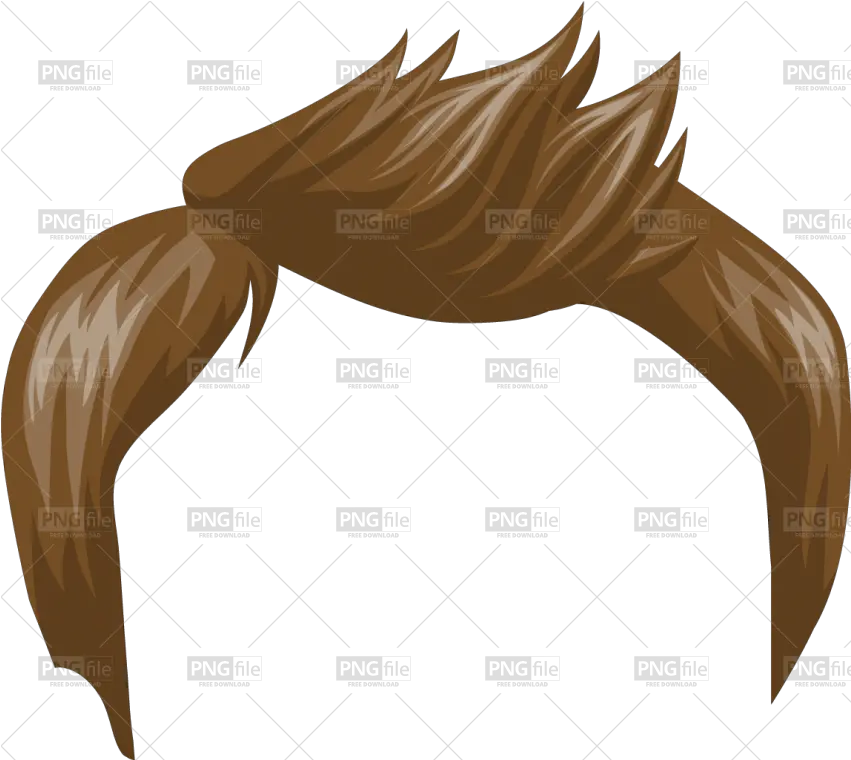 Vector Man Hair Style Png Free Download Man Hair Vector Png Hair Style Png
