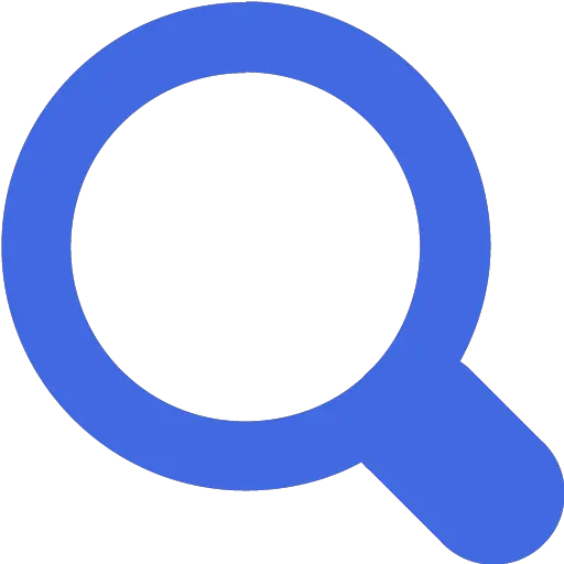 Royal Blue Magnifying Glass 3 Icon Free Royal Blue Dot Png Magnifying Glass Icon Transparent