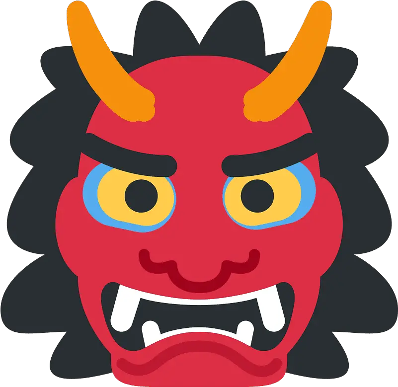 Ogre Emoji Clipart Japanese Ogre Emoji Png Ogre Png