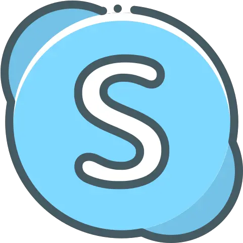 Logo Skype Free Icon Of Social Media Logo Skype Icon Png Skype Person Icon