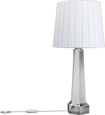 Bim Object Desk U0026 Table Krysta Lamp Pleated Lampshade Baccarat Krysta Png Lamp Shade Icon