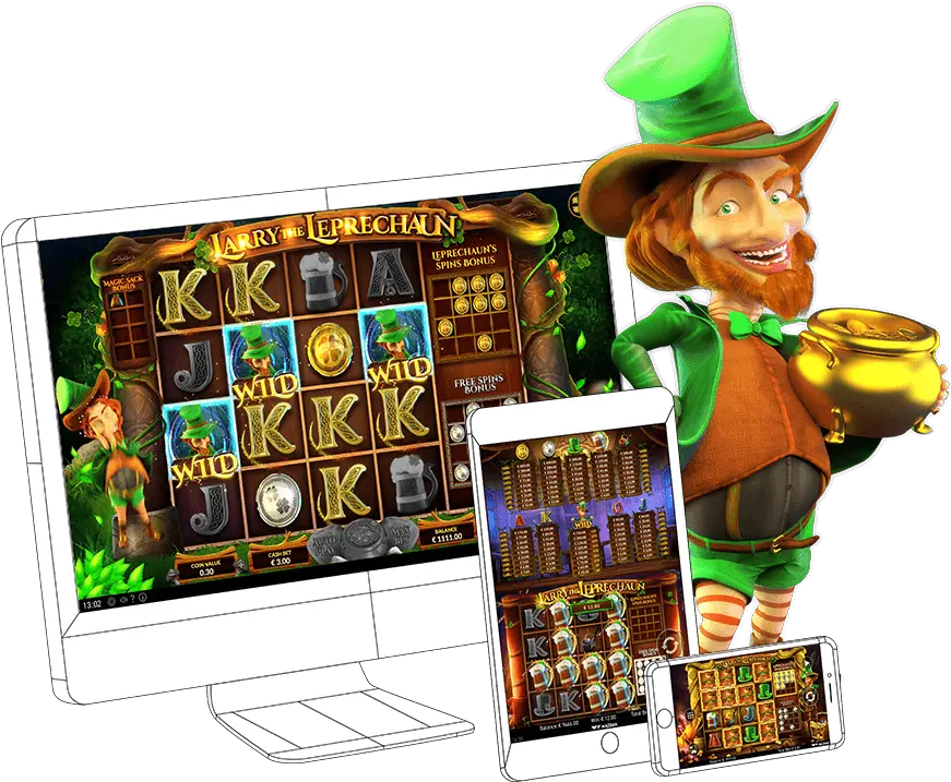 Larry The Leprechaun Larry The Leprechaun Slot Png Leprechaun Png