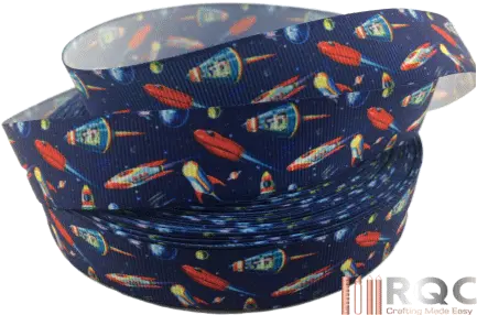 Rockets And Spaceship Grosgrain Ribbon 78 Outer Space Belt Png Spaceship Transparent