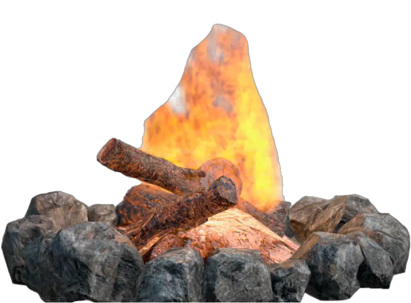 Fireplace Png Clipart Mart Firepit Png Rock Clipart Png