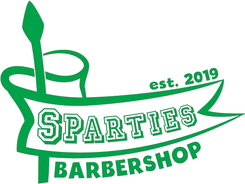 Barber Shop In East Lansing Mi 517 318 6921 Sparties Clip Art Png Barbershop Logo