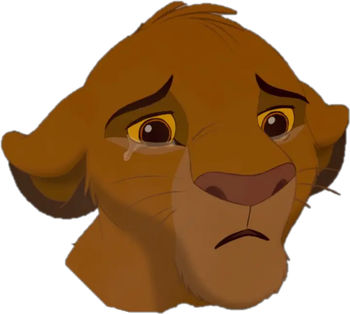 Sadpng 7 Png Image Lion King Sad Png Simba Png