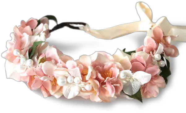 The Sophia Marie Headband Png Flower Crown Png