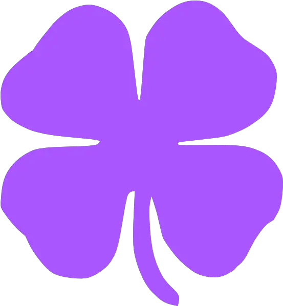 4 Leaf Clover Transparent U0026 Png Clipart Free Download Ywd Purple 4 Leaf Clover Four Leaf Clover Transparent Background