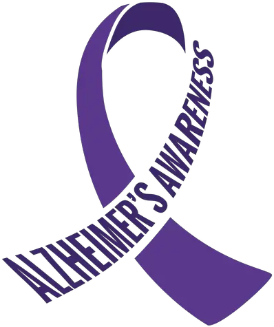 Ribbon Alzheimeru0027s Awareness Badge Sticker Transparent Png Transparent Background Ribbon Ribbon Transparent Background