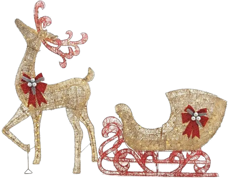 Reindeer Sleigh Png Transparent Image Mart Reindeer Reindeer Transparent