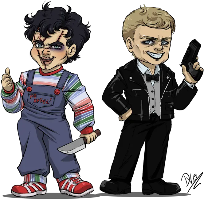 John And Sherlock As Tiffany Chucky From The Cartoon Chucky Png Chucky Png