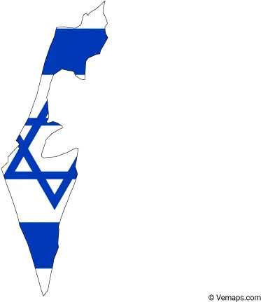 Flag Map Of Israel Israel Map Flag Png Flag Banner Png