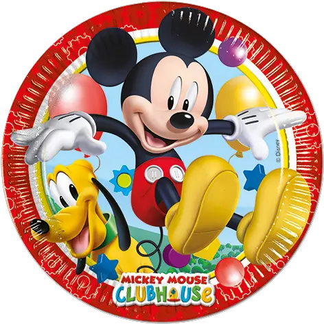 Mickey Mouse Clubhouse Circle Plates Mickey Mouse Club Circle Png Mickey Mouse Clubhouse Png