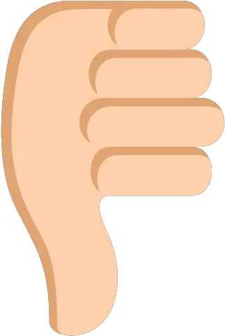 Thumbs Down Sign Medium Light Skin Tone Emoji Emoticon Emojis Dedo Abajo Png Thumbs Down Emoji Png