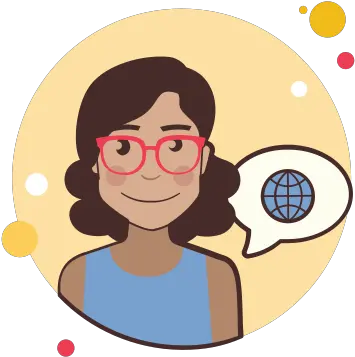 Girl And Globe Icon Free Download Png And Vector Funny Birthday Wishes For Bhabhi Globe Png