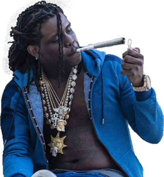 Chief Keef Net Worth 2017 Chief Keef With Blunt Png Chief Keef Png