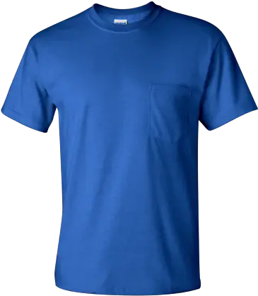 Gildan Ultra Cotton T Tultex 202 Heather Blue Png Shirt Pocket Png