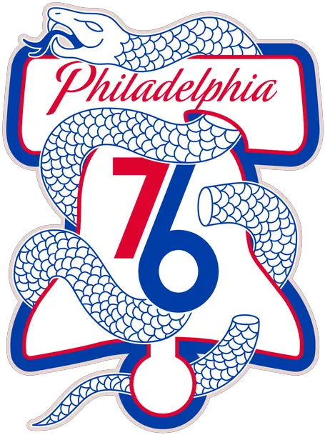76ers To Use Snake Logo Philadelphia 76ers Font Png 76ers Logo Png